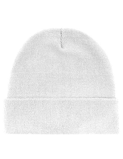 rPET Beanie in White, Größe One Size