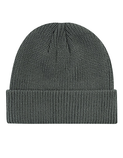 Fisherman Beanie in Grey, Größe One Size