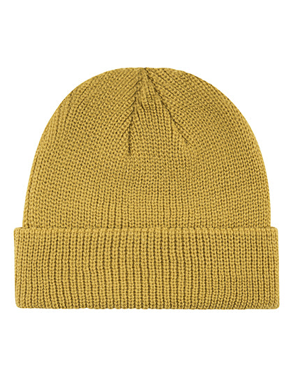 Fisherman Beanie in Mustard, Größe One Size