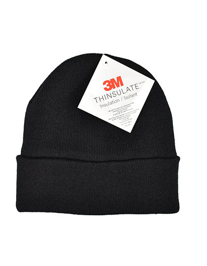 Thinsulate Beanie in Black, Größe One Size