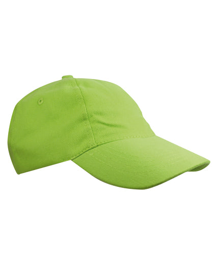 Kids´ Brushed Cap in Lime Green, Größe One Size