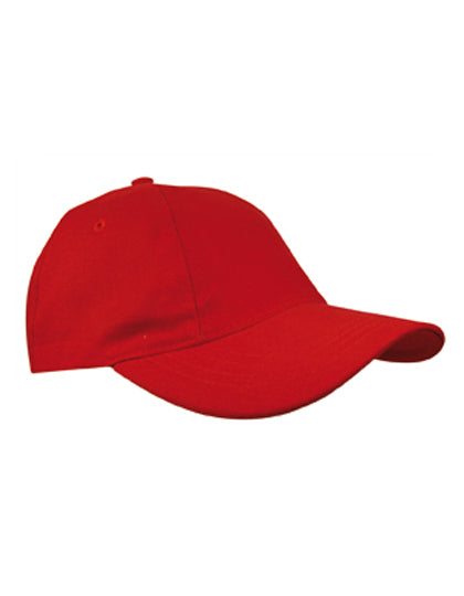Brushed Promo Cap in Red, Größe One Size