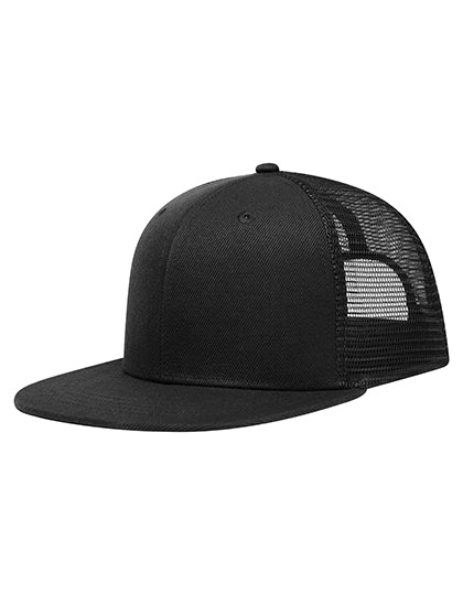 Trucker Cap High Profile in Black, Größe One Size