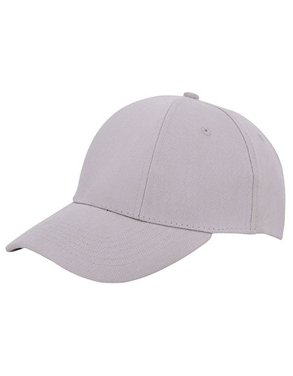 Baumwoll-Cap Low Profile/Brushed in Grey, Größe One Size