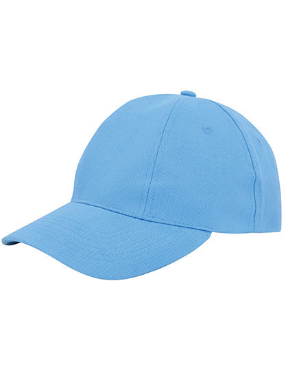 Baumwoll-Cap Low Profile/Brushed in Ice Blue, Größe One Size