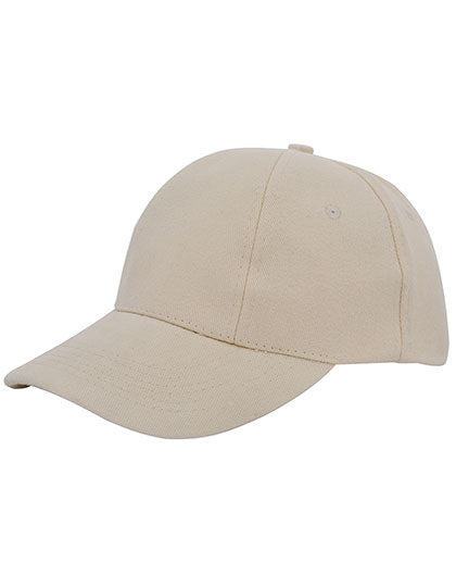 Baumwoll-Cap Low Profile/Brushed in Natural, Größe One Size