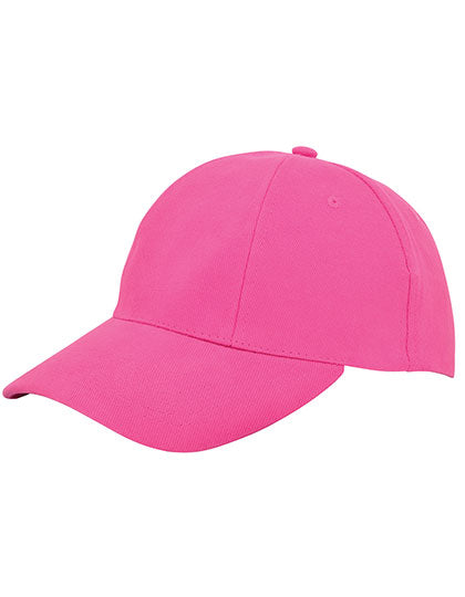 Baumwoll-Cap Low Profile/Brushed in Pink, Größe One Size