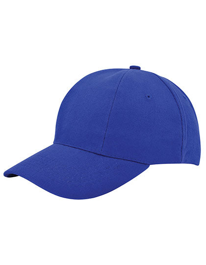Baumwoll-Cap Low Profile/Brushed in Royal Blue, Größe One Size