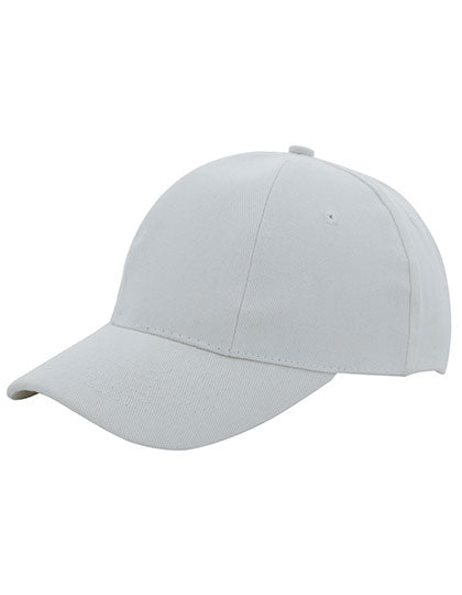 Baumwoll-Cap Low Profile/Brushed in White, Größe One Size