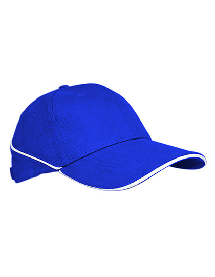 Cap White-Stripe in Royal Blue, Größe One Size