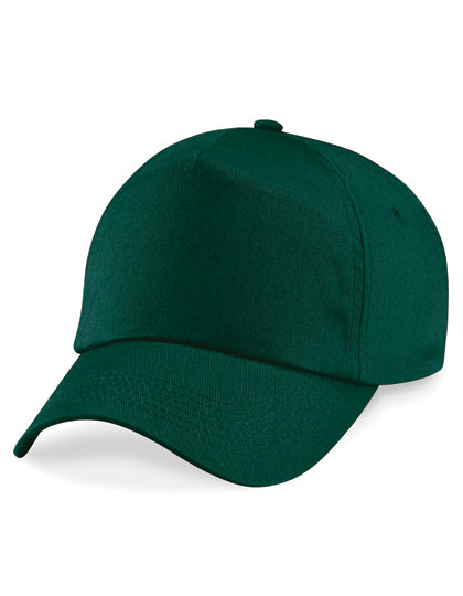 Junior Original 5 Panel Cap in Bottle Green, Größe One Size
