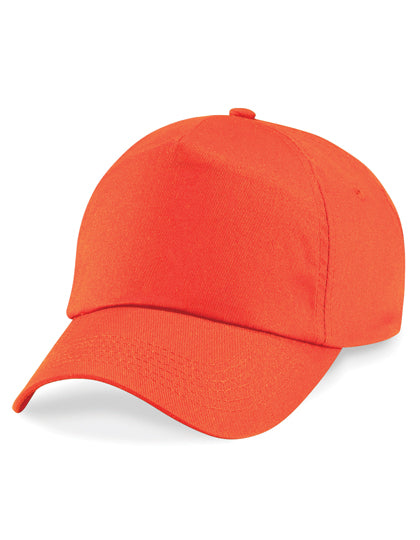 Junior Original 5 Panel Cap in Orange, Größe One Size