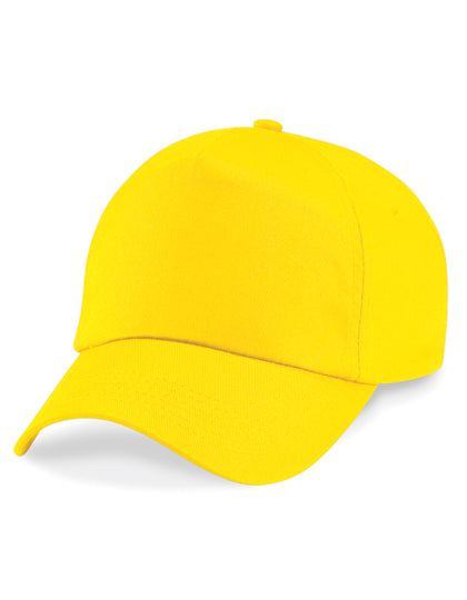 Junior Original 5 Panel Cap in Yellow, Größe One Size