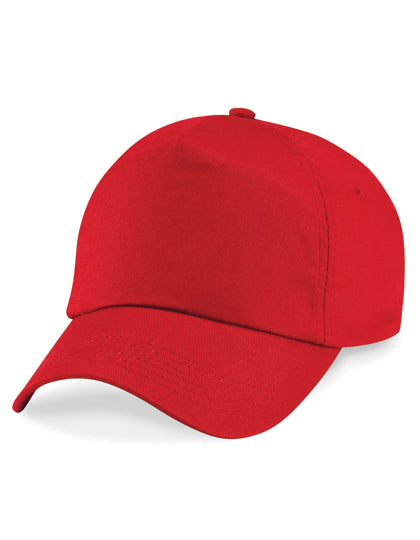 Original 5 Panel Cap in Classic Red, Größe One Size