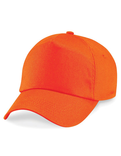 Original 5 Panel Cap in Orange, Größe One Size