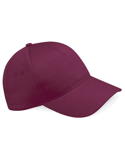 Ultimate 5 Panel Cap in Burgundy, Größe One Size