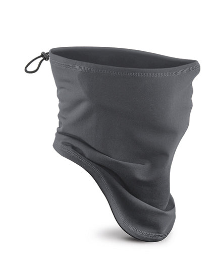 Softshell Sports Tech Neck Warmer in Graphite Grey, Größe One Size