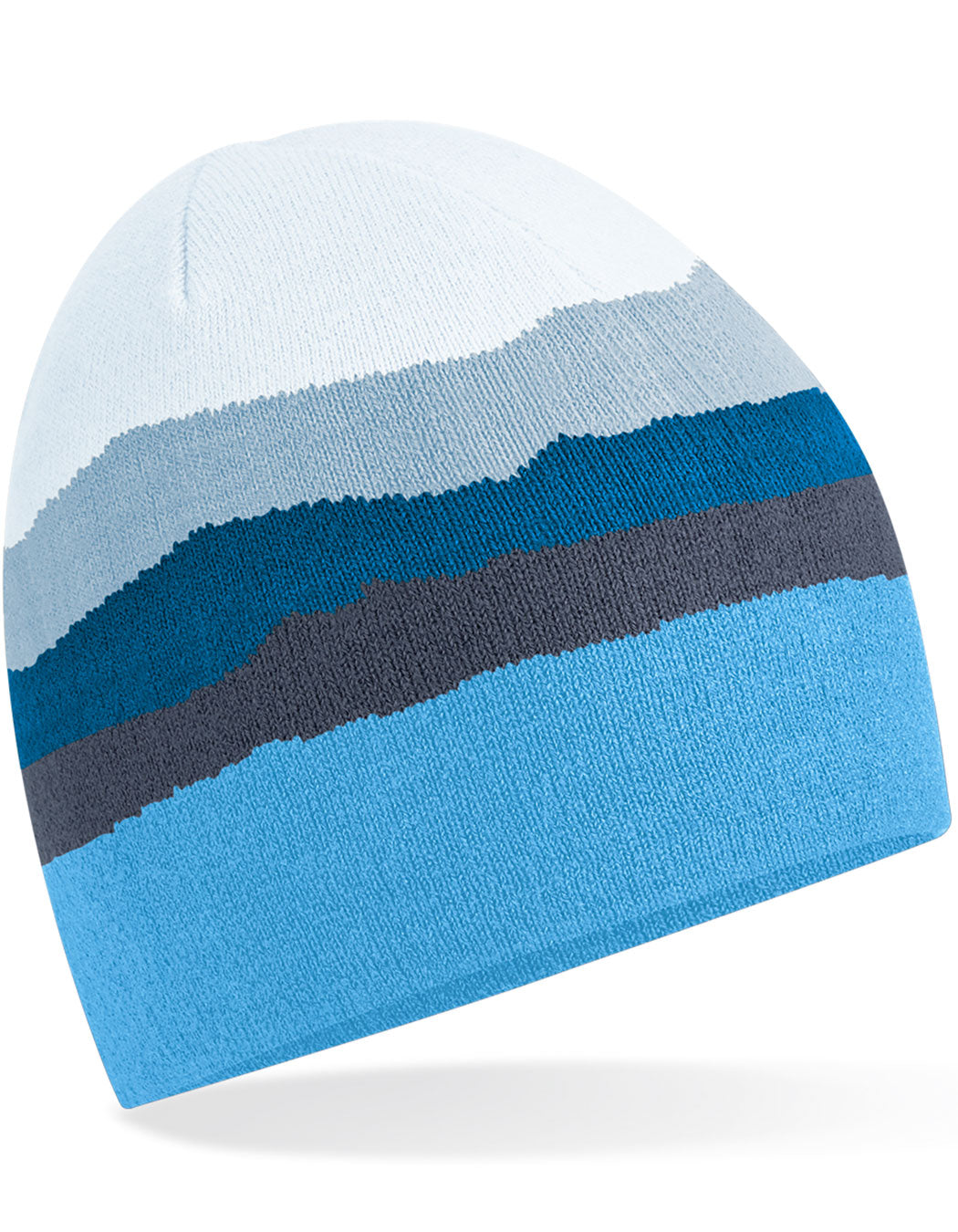 Mountain Peaks Pull-On Beanie in Glacier Peaks, Größe One Size