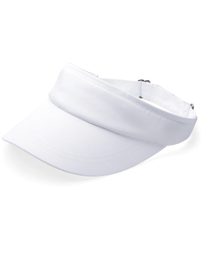 Sports Visor in White, Größe One Size