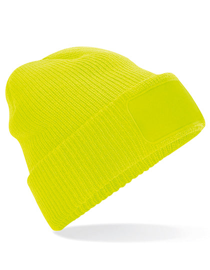Thinsulate™ Patch Beanie in Fluorescent Yellow, Größe One Size