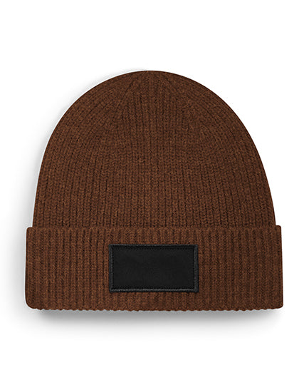 Fashion Patch Beanie in Walnut, Größe One Size