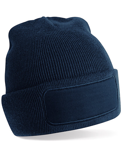 Recycled Original Patch Beanie in French Navy, Größe One Size