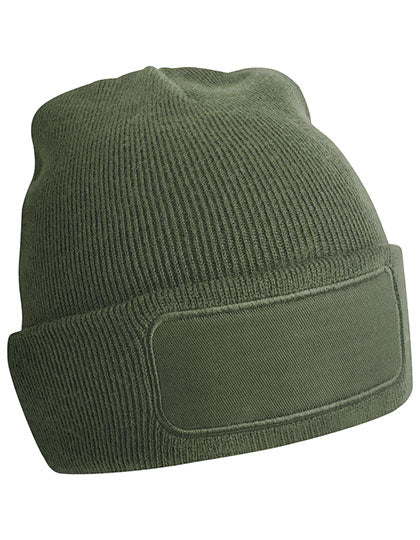 Original Patch Beanie in Olive Green, Größe One Size