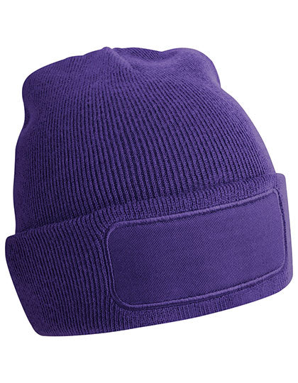 Original Patch Beanie in Purple, Größe One Size