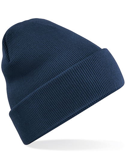 Recycled Original Cuffed Beanie in French Navy, Größe One Size