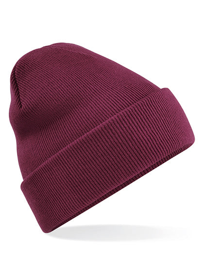Original Cuffed Beanie in Burgundy, Größe One Size