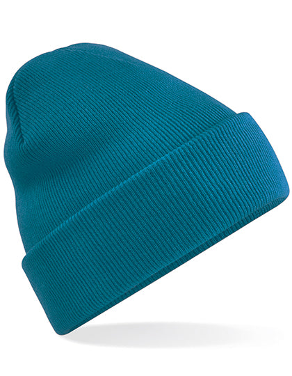 Original Cuffed Beanie in Teal, Größe One Size