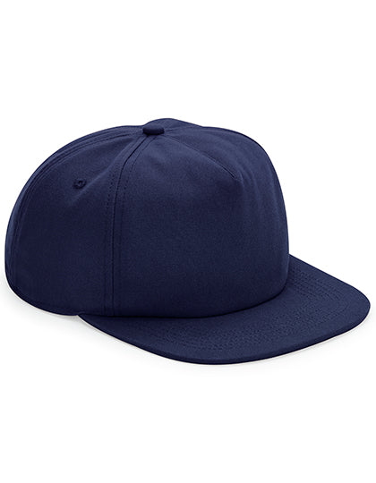 Organic Cotton Unstructured 5 Panel Cap in Oxford Navy, Größe One Size
