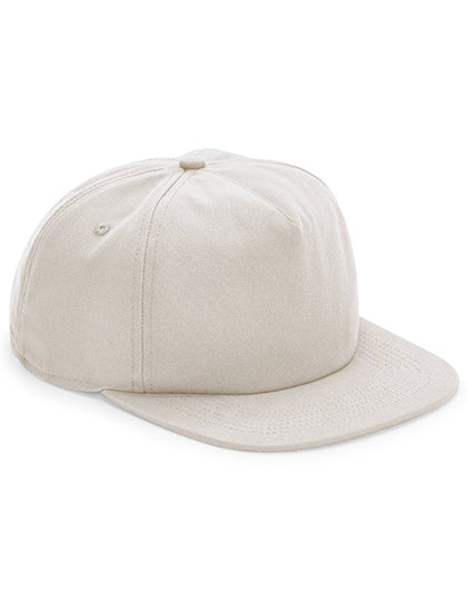 Organic Cotton Unstructured 5 Panel Cap in Sand, Größe One Size