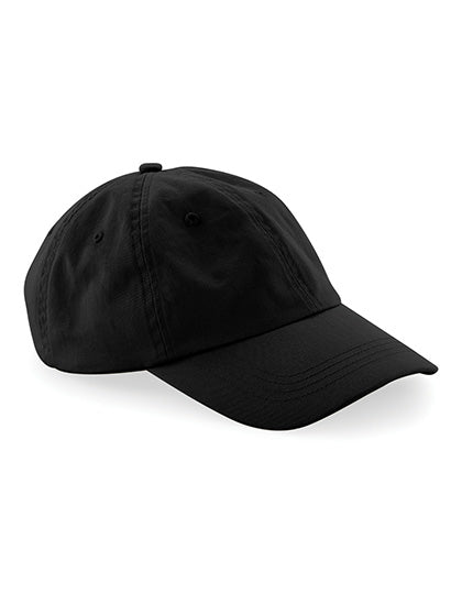Low Profile 6 Panel Dad Cap in Black, Größe One Size