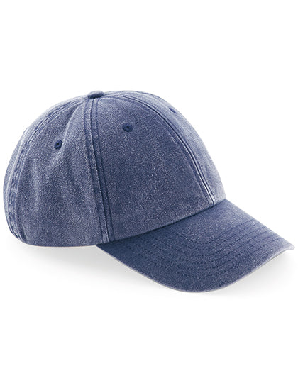 Low Profile Vintage Cap in Vintage Denim, Größe One Size