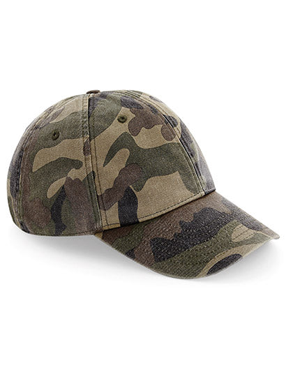 Low Profile Vintage Cap in Vintage Jungle Camo, Größe One Size