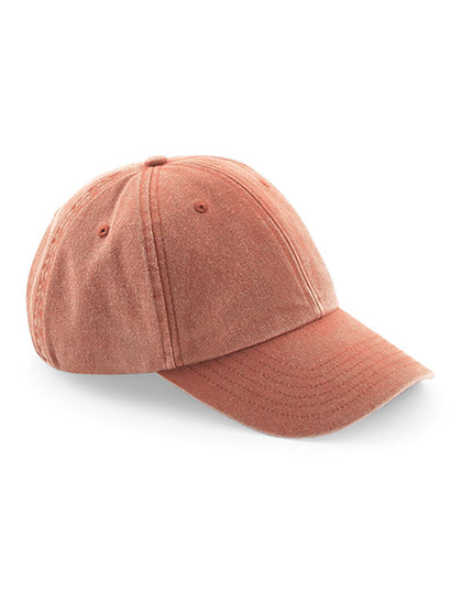 Low Profile Vintage Cap in Vintage Orange, Größe One Size