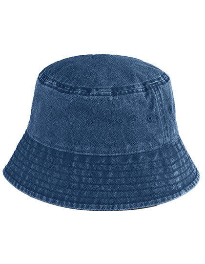 Vintage Bucket Hat in Vintage Denim, Größe L/XL