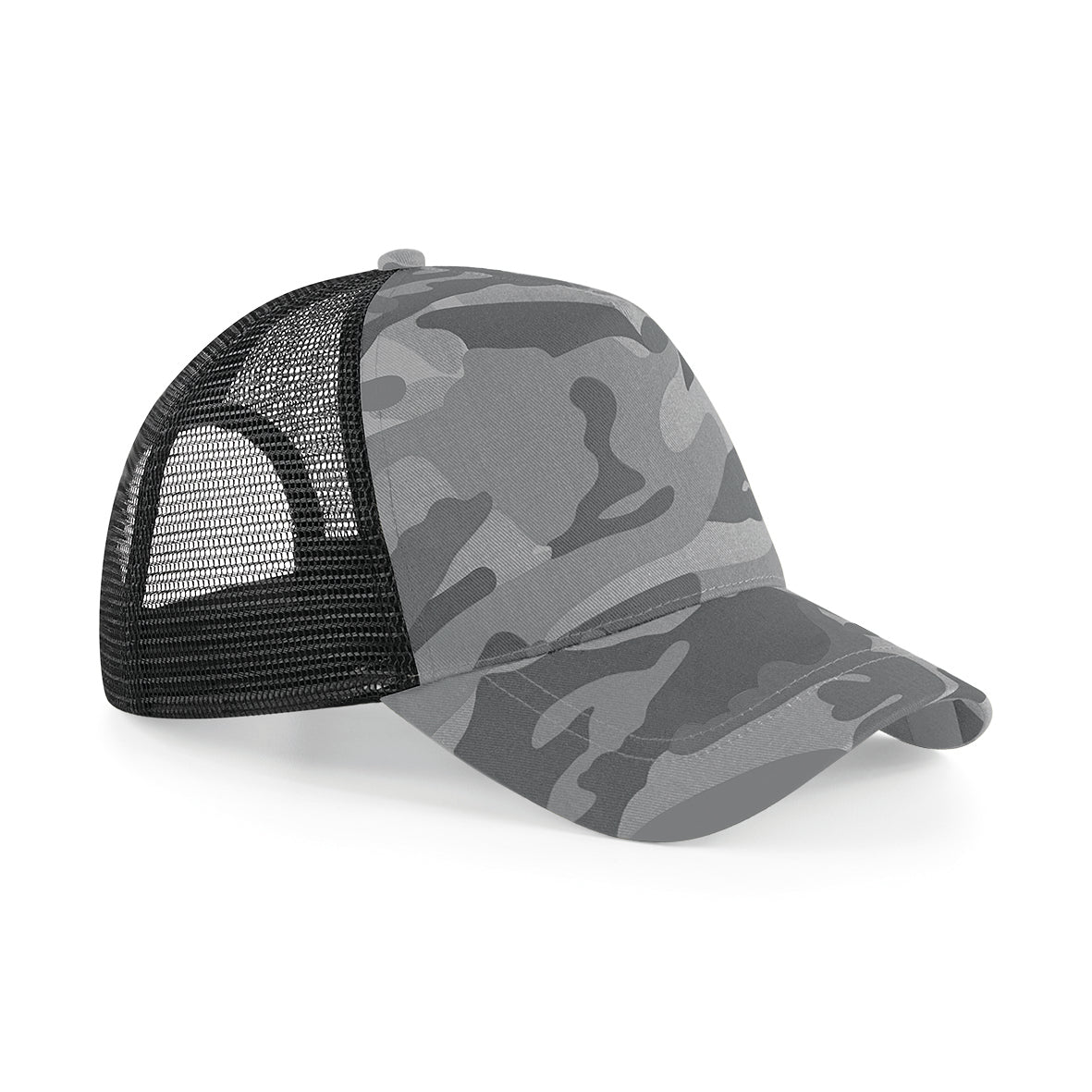Camo Snapback Trucker in Arctic Camo, Größe One Size