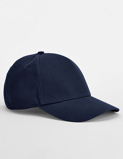 EarthAware® Classic Organic Cotton 5 Panel Cap in French Navy, Größe One Size