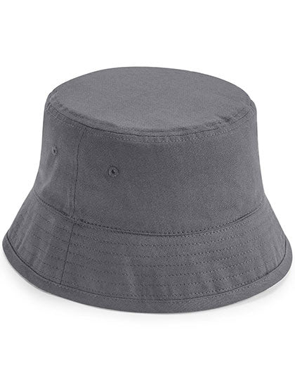 Organic Cotton Bucket Hat in Graphite Grey, Größe L/XL