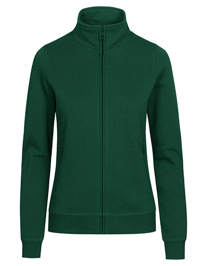 Women´s Sweatjacket in Forest, Größe 3XL