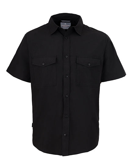 Expert Kiwi Short Sleeved Shirt in Black, Größe 3XL