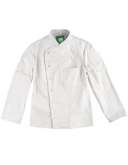 Ladies´ Chef Jacket Turin GreeNature in Cool Grey, Größe 46