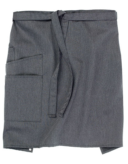 Bistro Apron Vernazza in Grey Melange, Größe 50 x 78 cm