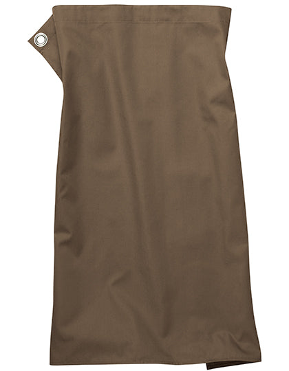 Bistro Apron Pizzone Classic in Taupe, Größe 80 x 71 cm