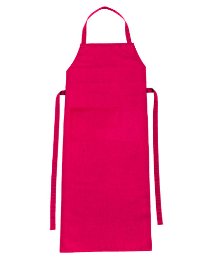 Bib Apron Verona 110 x 75 cm in Magenta, Größe 110 x 75 cm