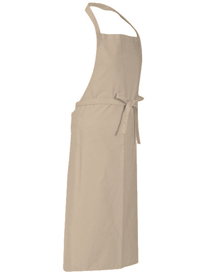 Bib Apron Verona 110 x 75 cm in Sand, Größe 110 x 75 cm