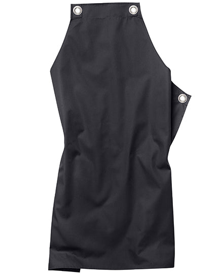 Bib Apron Potenza X Classic in Raven, Größe 90 x 71 cm