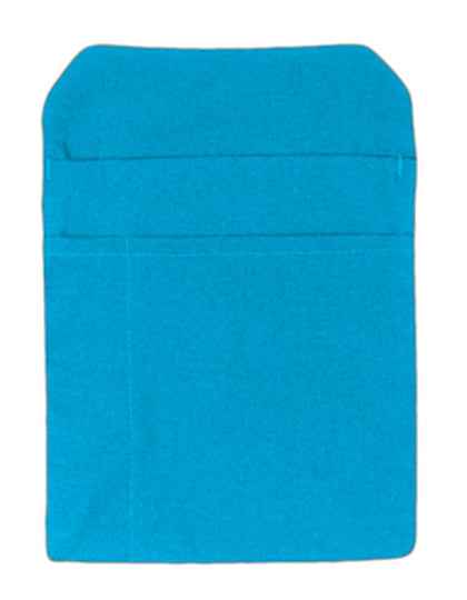 Waiter Bag Napoli in Turquoise, Größe 15 x 23 cm